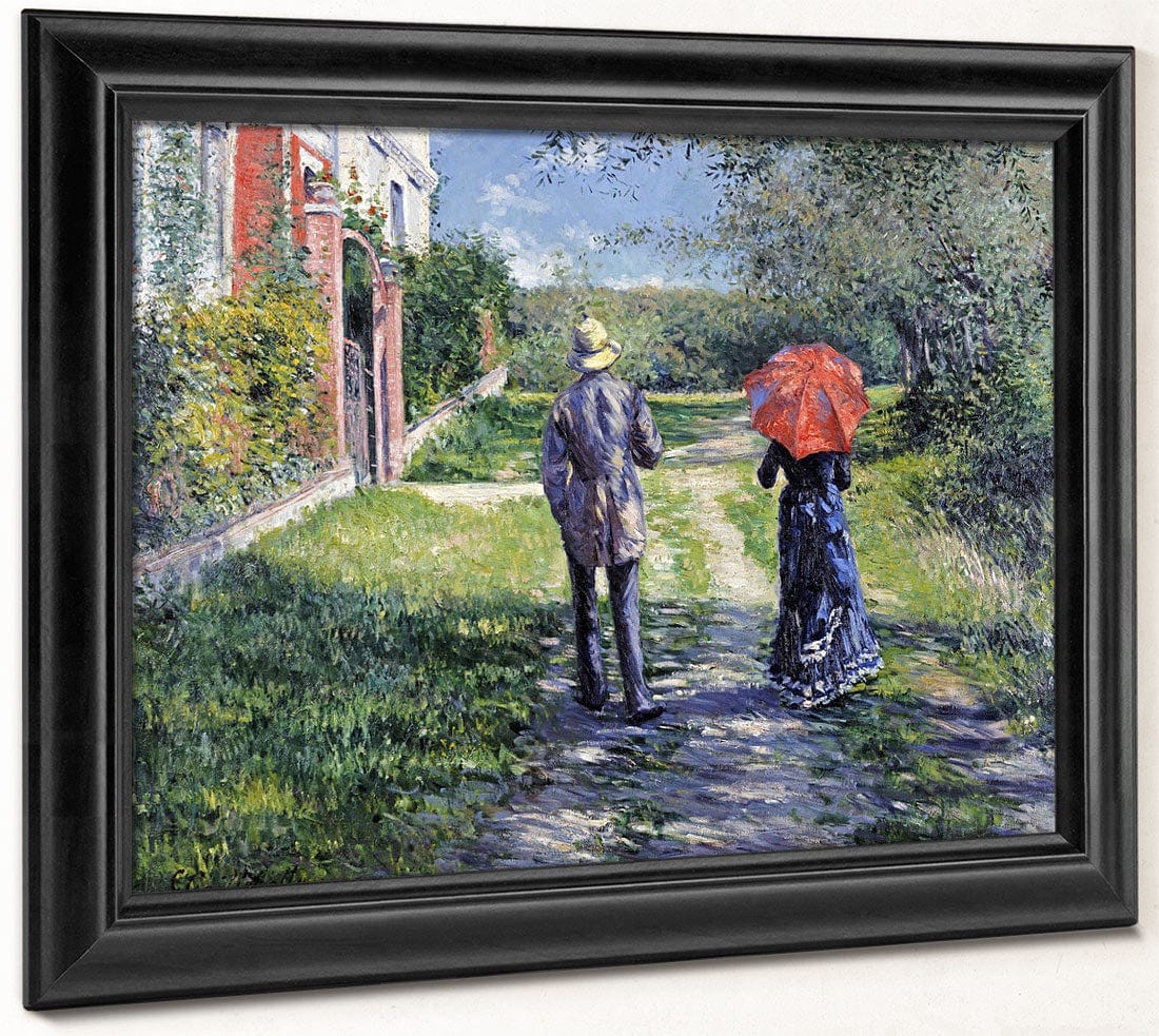 The Path Uphill By Gustave Caillebotte Fine Art Print 2