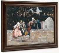 The Pharisees And Herodians Take Counsel Against Jesus By James Tissot Fine Art Print 2