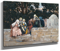The Pharisees And Herodians Take Counsel Against Jesus By James Tissot Fine Art Print 2