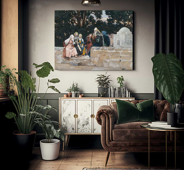 The Pharisees And Herodians Take Counsel Against Jesus By James Tissot Fine Art Print 2