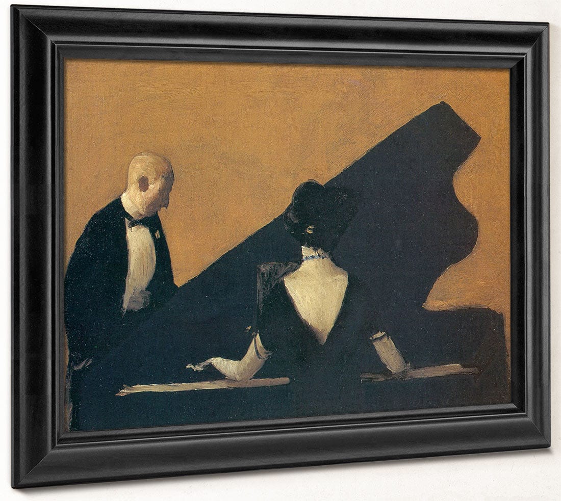 The Pianist 1912 1914 By Guy Pene Du Bois Fine Art Print 2
