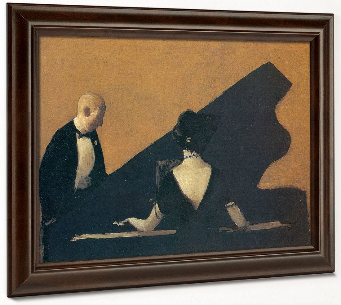 The Pianist 1912 1914 By Guy Pene Du Bois Fine Art Print 2