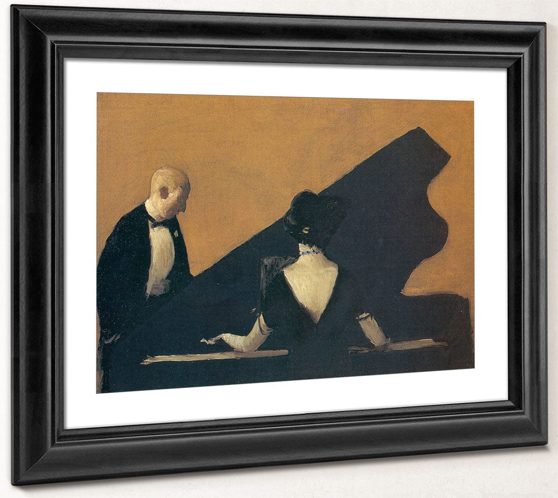 The Pianist 1912 1914 By Guy Pene Du Bois Fine Art Print 2