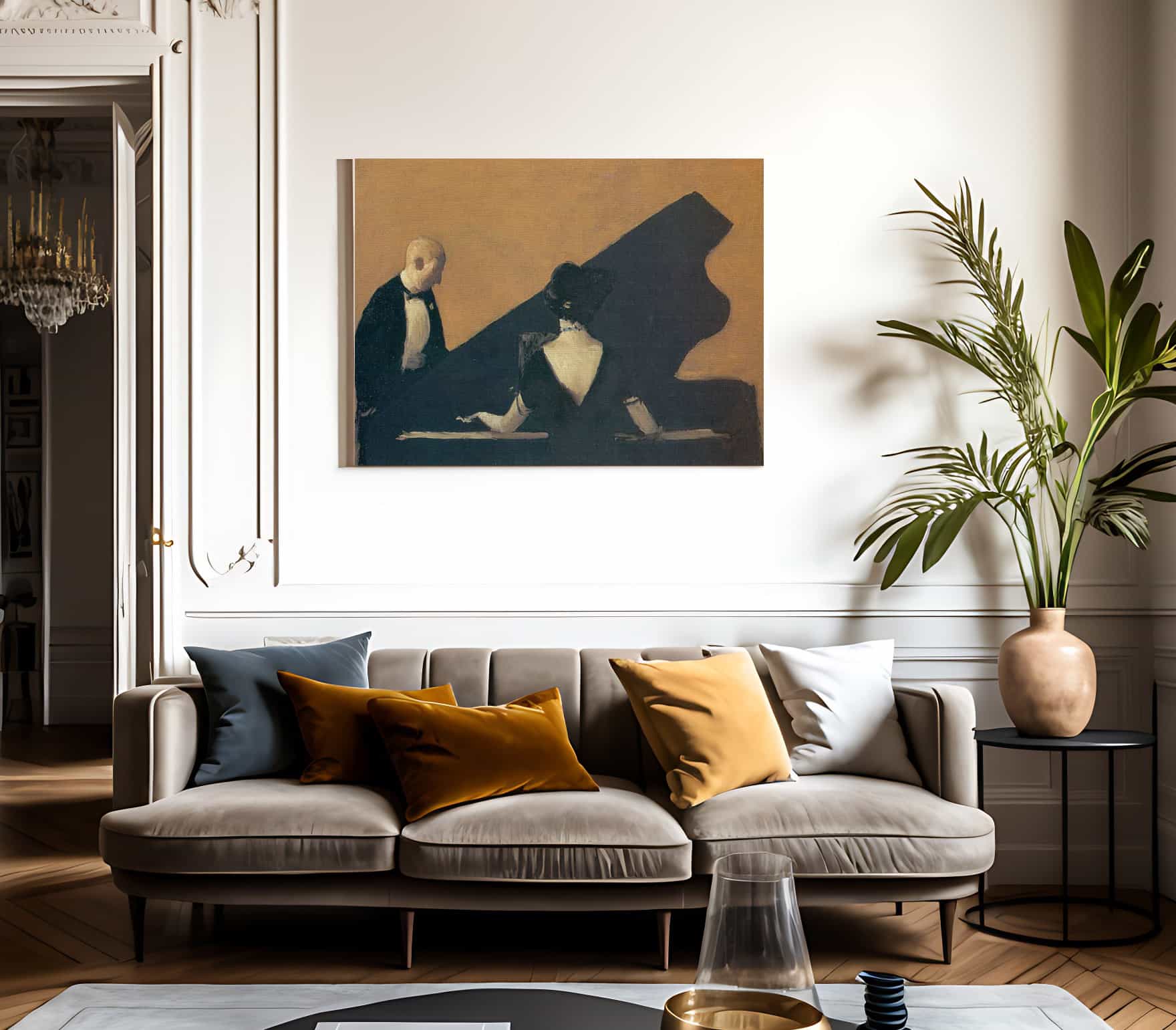 The Pianist 1912 1914 By Guy Pene Du Bois Fine Art Print 2
