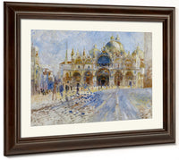 The Piazza San Marco, Venice By Pierre Auguste Renoir Fine Art Print 2