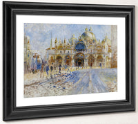 The Piazza San Marco, Venice By Pierre Auguste Renoir Fine Art Print 2
