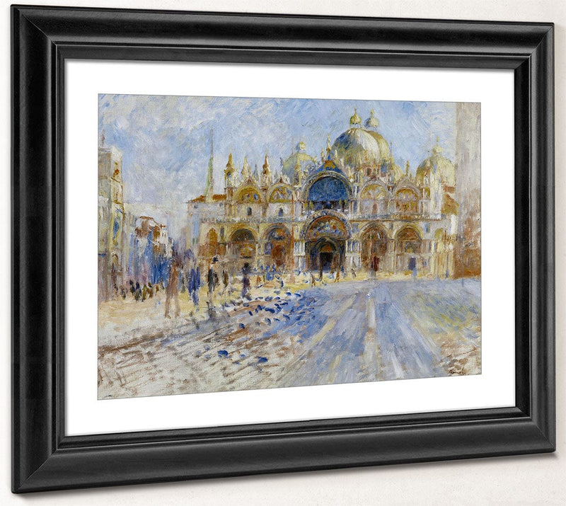 The Piazza San Marco, Venice By Pierre Auguste Renoir Fine Art Print 2