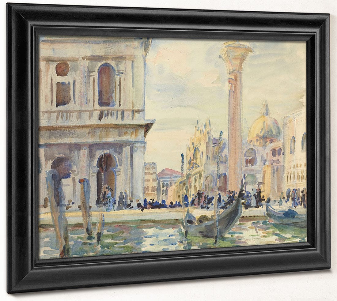 The Piazzetta By John Singer Sargent Fine Art Print 2