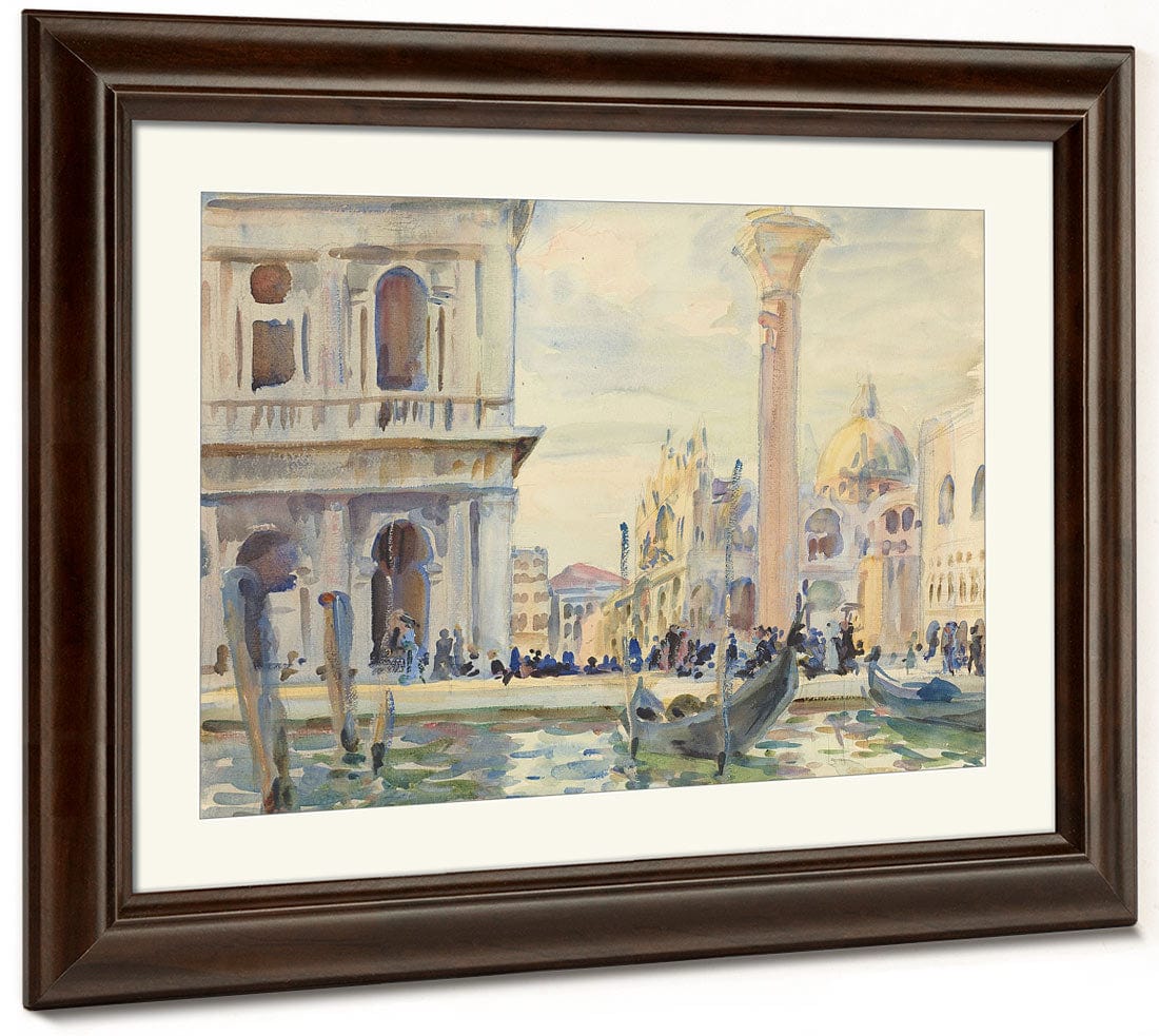 The Piazzetta By John Singer Sargent Fine Art Print 2