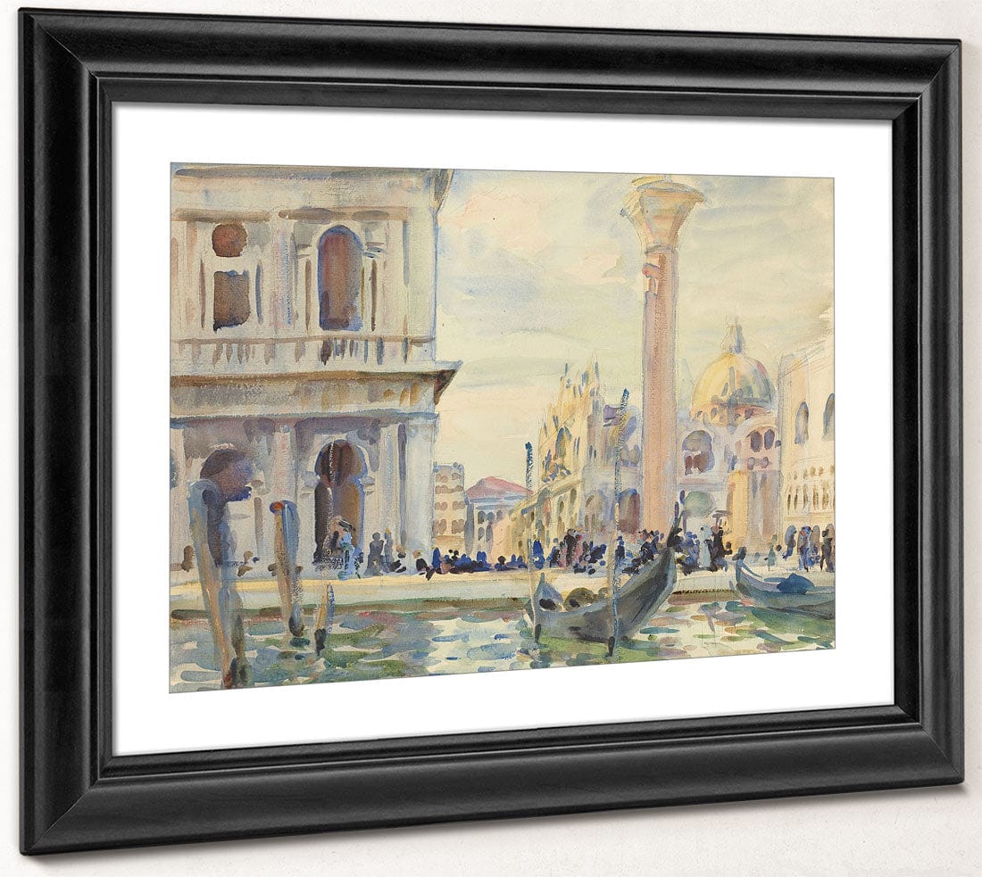 The Piazzetta By John Singer Sargent Fine Art Print 2