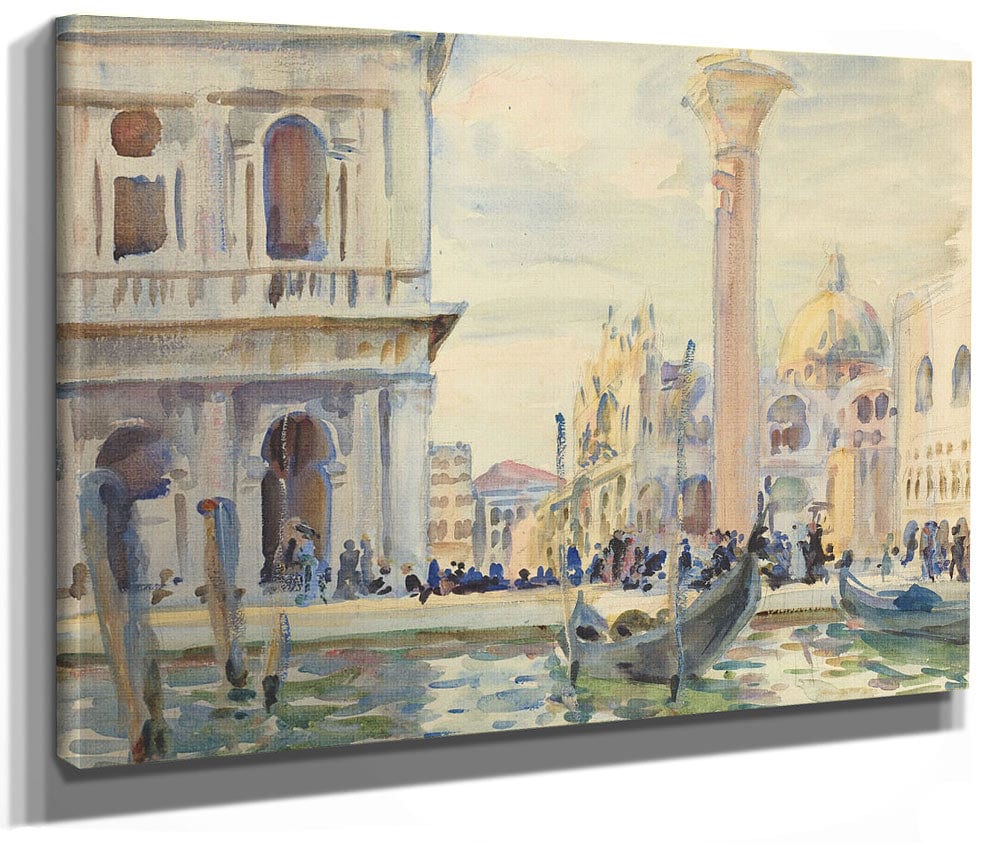 The Piazzetta By John Singer Sargent Fine Art Print 2