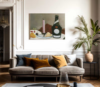 The Pink Candle By Henri Julien Felix Rousseau Fine Art Print 2