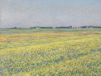 The Plain Of Gennevilliers, Yellow Fields By Gustave Caillebotte Fine Art Print 2