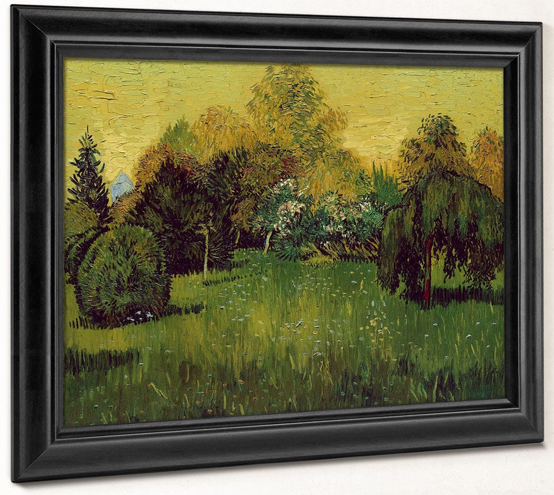 The Poet's Garden By Vincent Van Gogh Fine Art Print 2