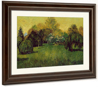 The Poet's Garden By Vincent Van Gogh Fine Art Print 2