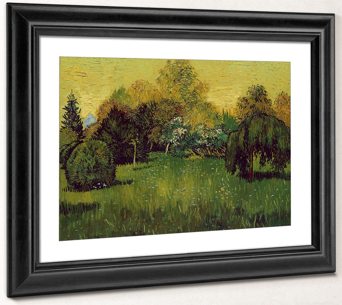 The Poet's Garden By Vincent Van Gogh Fine Art Print 2