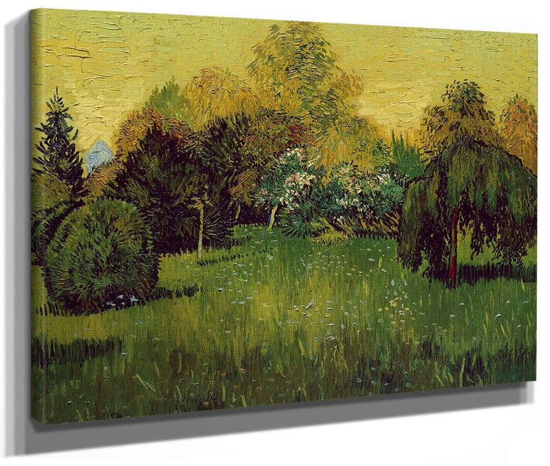 The Poet's Garden By Vincent Van Gogh Fine Art Print 2