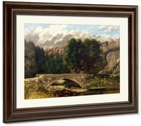 The Pont De Fleurie, Switzerland By Jean Desire Gustave Courbet Fine Art Print 2