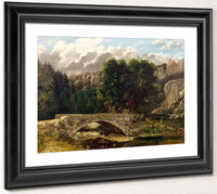 The Pont De Fleurie, Switzerland By Jean Desire Gustave Courbet Fine Art Print 2