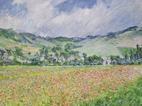 The Poppy Field Near Giverny By Claude Monet Fine Art Print 2