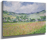 The Poppy Field Near Giverny By Claude Monet Fine Art Print 2