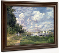 The Port At Argenteuil By Claude Monet Fine Art Print 2