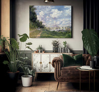 The Port At Argenteuil By Claude Monet Fine Art Print 2