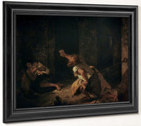 The Prisoner Of Chillon By Ferdinand Victor Eugene Delacroix Fine Art Print 2
