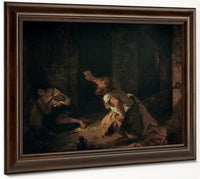 The Prisoner Of Chillon By Ferdinand Victor Eugene Delacroix Fine Art Print 2