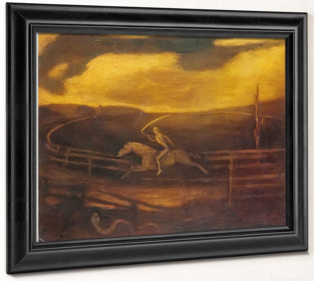 The Race Track (Death on a Pale Horse) by Albert Pinkham Ryder Fine Art Print 2