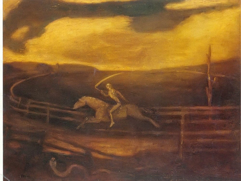 The Race Track (Death on a Pale Horse) by Albert Pinkham Ryder Fine Art Print 2