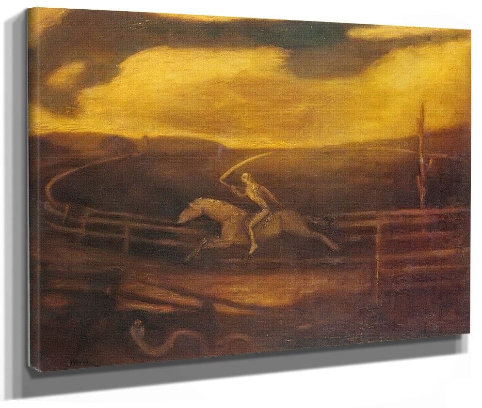 The Race Track (Death on a Pale Horse) by Albert Pinkham Ryder Fine Art Print 2