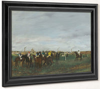 The Races By Edgar Degas Fine Art Print 2