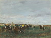The Races By Edgar Degas Fine Art Print 2