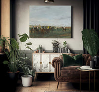 The Races By Edgar Degas Fine Art Print 2