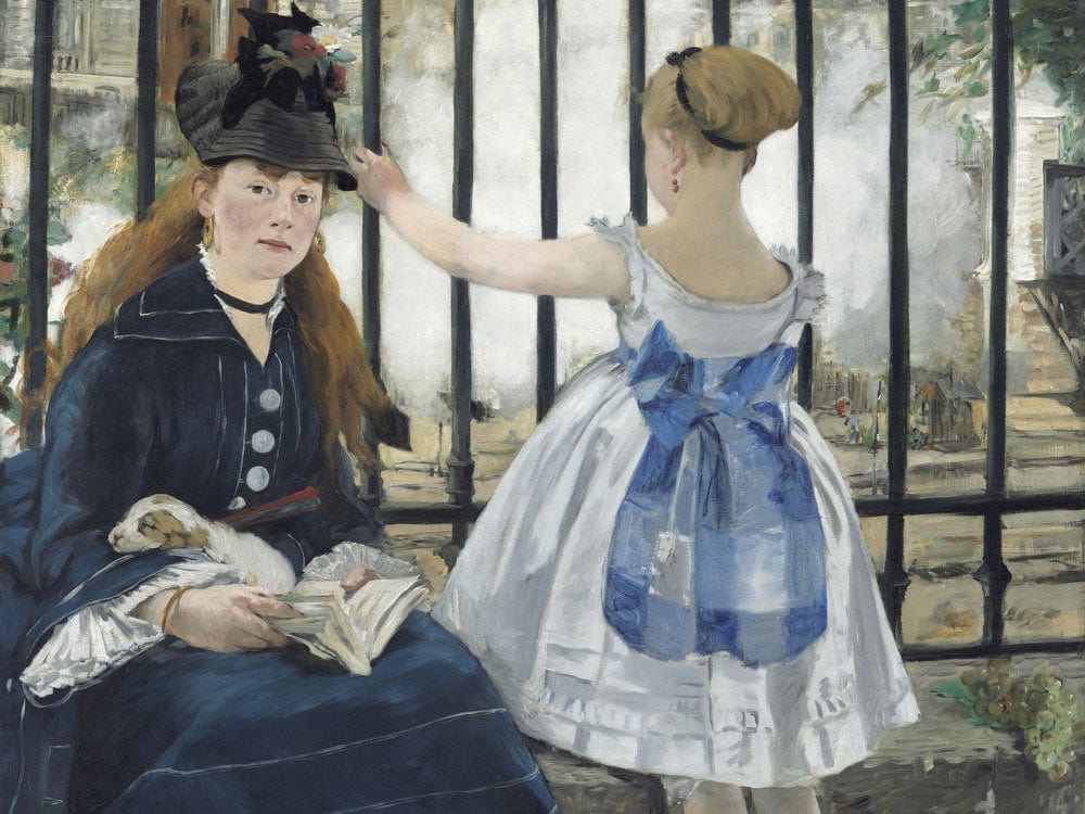 The Railway By Edouard Manet Fine Art Print 2