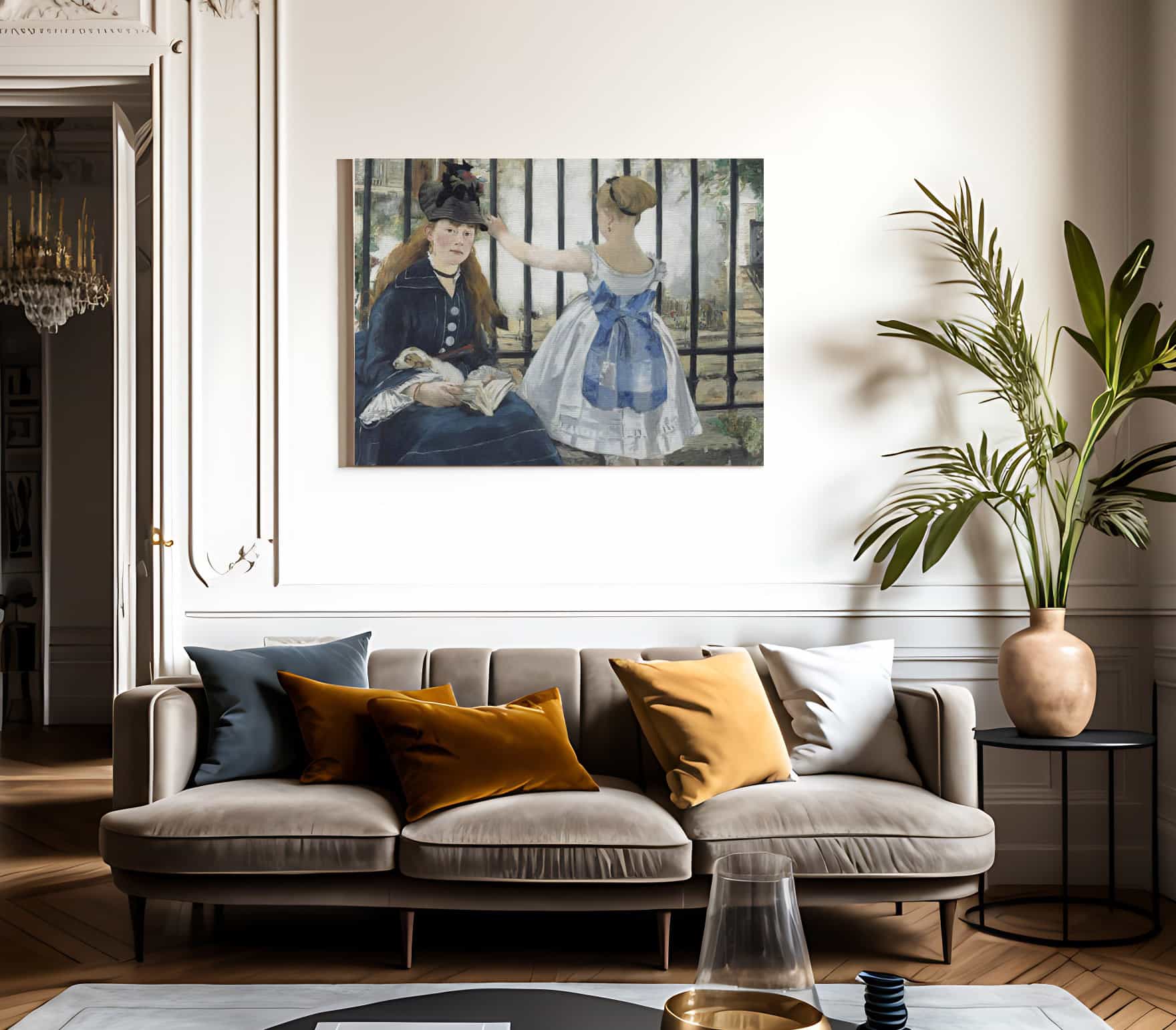 The Railway By Edouard Manet Fine Art Print 2