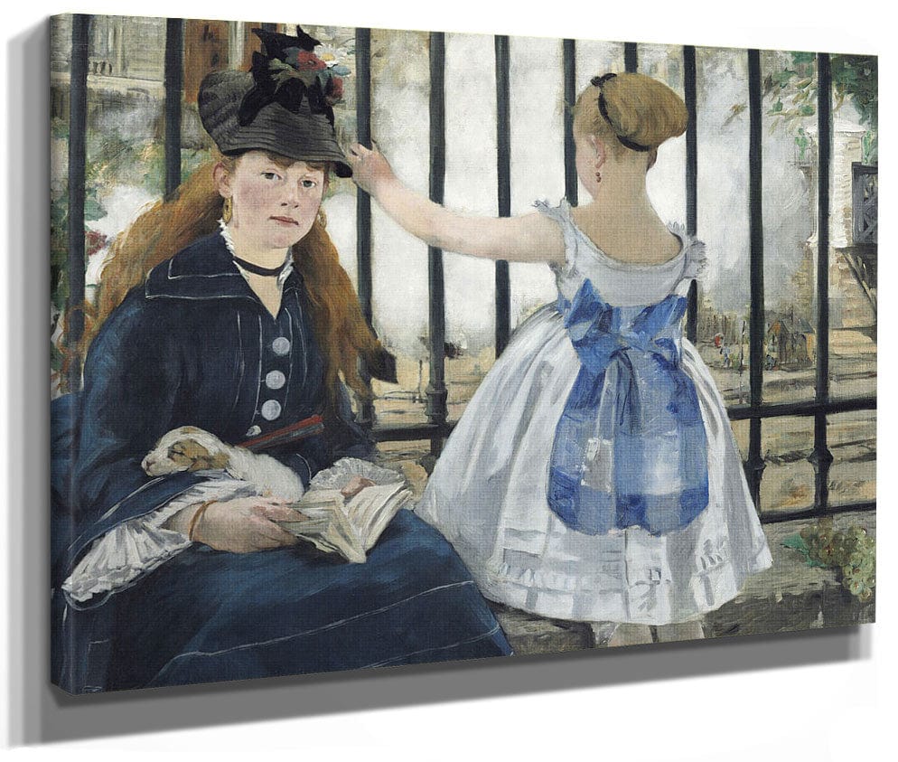 The Railway By Edouard Manet Fine Art Print 2