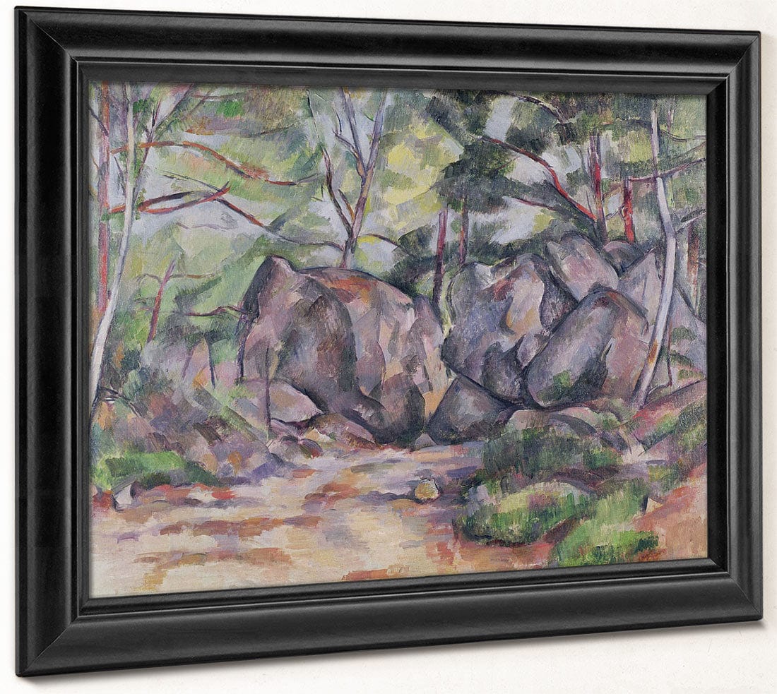 The Railway Cutting 1 By Paul Cezanne Fine Art Print 2