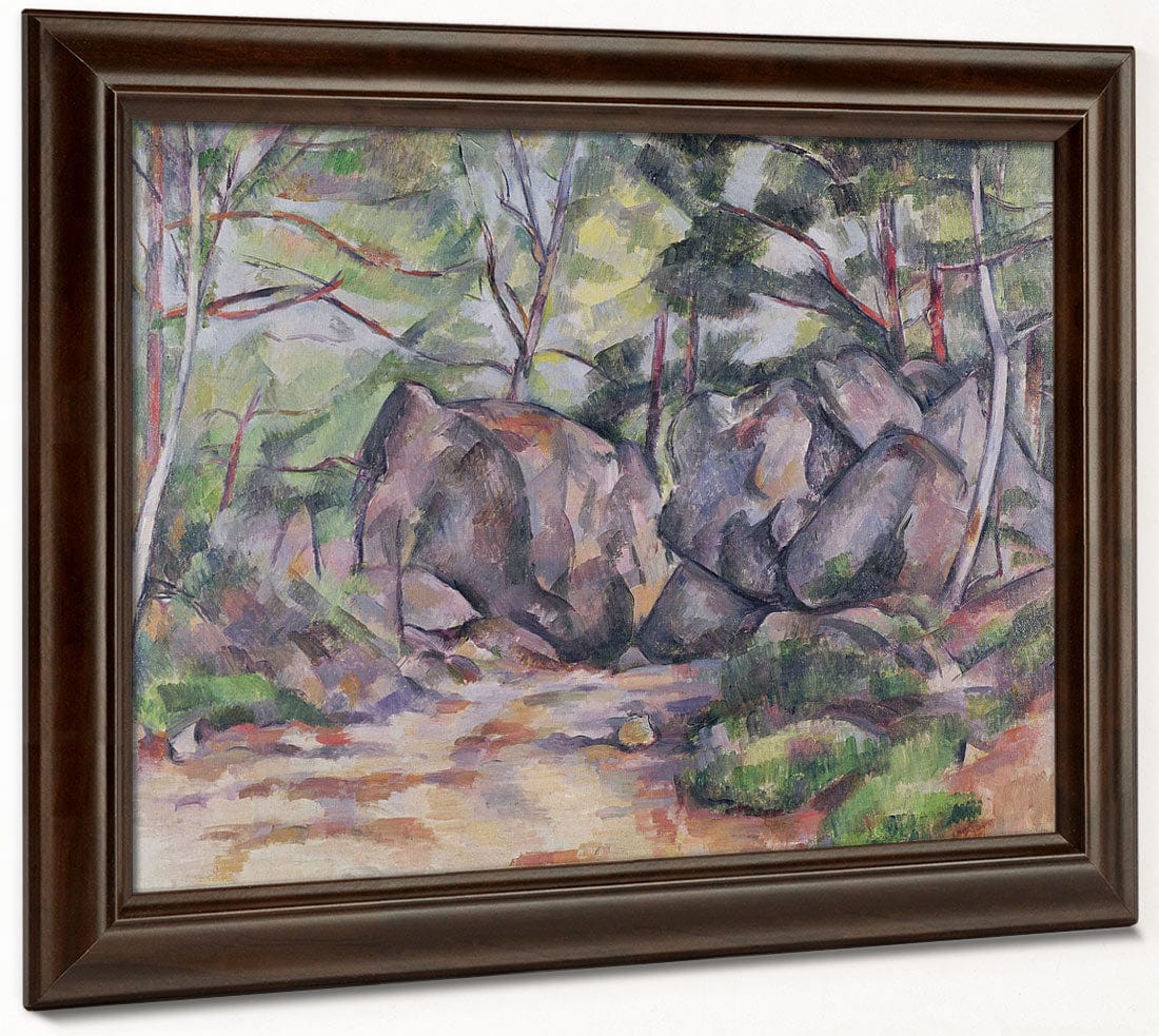 The Railway Cutting 1 By Paul Cezanne Fine Art Print 2
