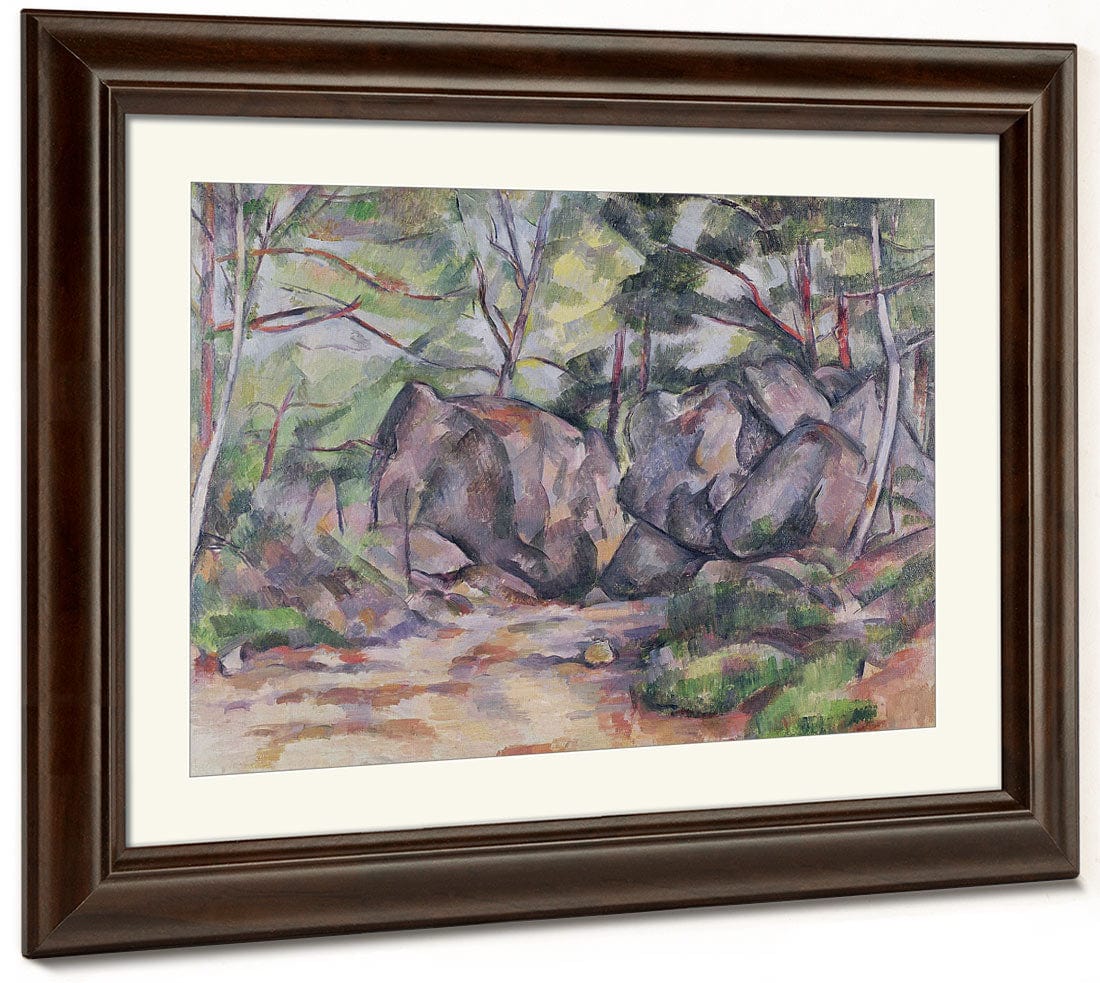 The Railway Cutting 1 By Paul Cezanne Fine Art Print 2