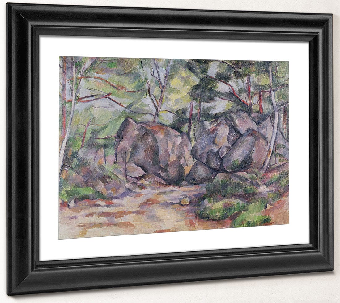 The Railway Cutting 1 By Paul Cezanne Fine Art Print 2