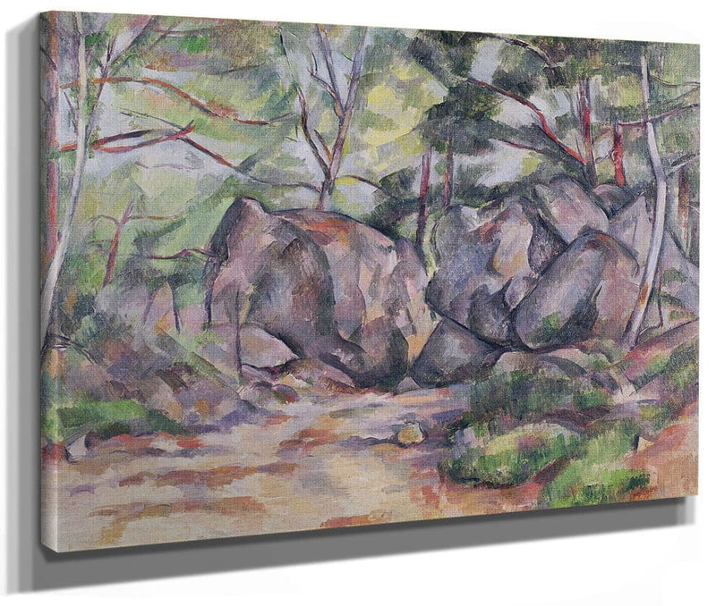 The Railway Cutting By Paul Cezanne Fine Art Print 2