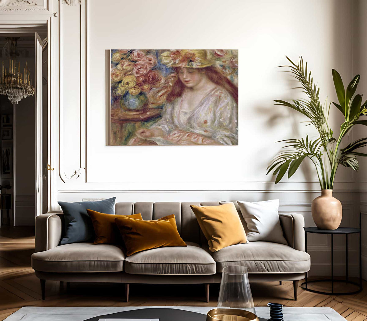 The Reader By Pierre Auguste Renoir Fine Art Print 2