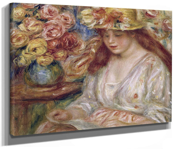 The Reader By Pierre Auguste Renoir Fine Art Print 2