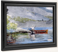 The Red Canoe By Winslow Homer Fine Art Print 2