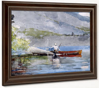 The Red Canoe By Winslow Homer Fine Art Print 2