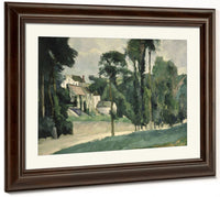 The Road At Pontoise 1 By Paul Cezanne Fine Art Print 2
