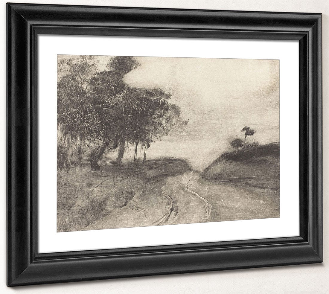 The Road (La Route) By Edgar Degas Fine Art Print 2
