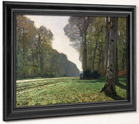 The Road To Bas Breau, Fontainebleau (Le Pave De Chailly) By Claude Monet Fine Art Print 2